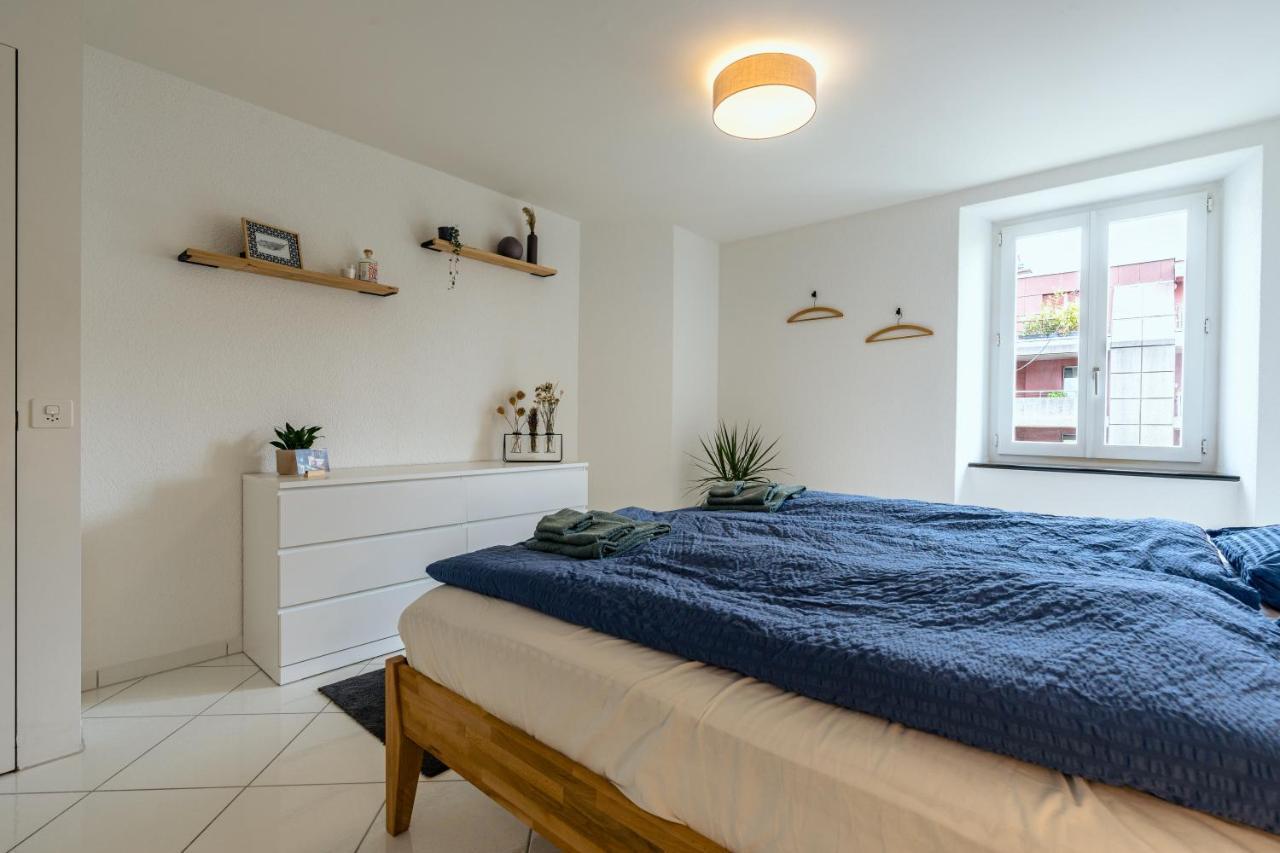 Apartment In The City Center With Free Parking Biel Exterior photo