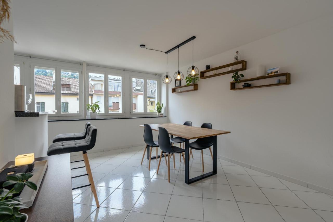 Apartment In The City Center With Free Parking Biel Exterior photo